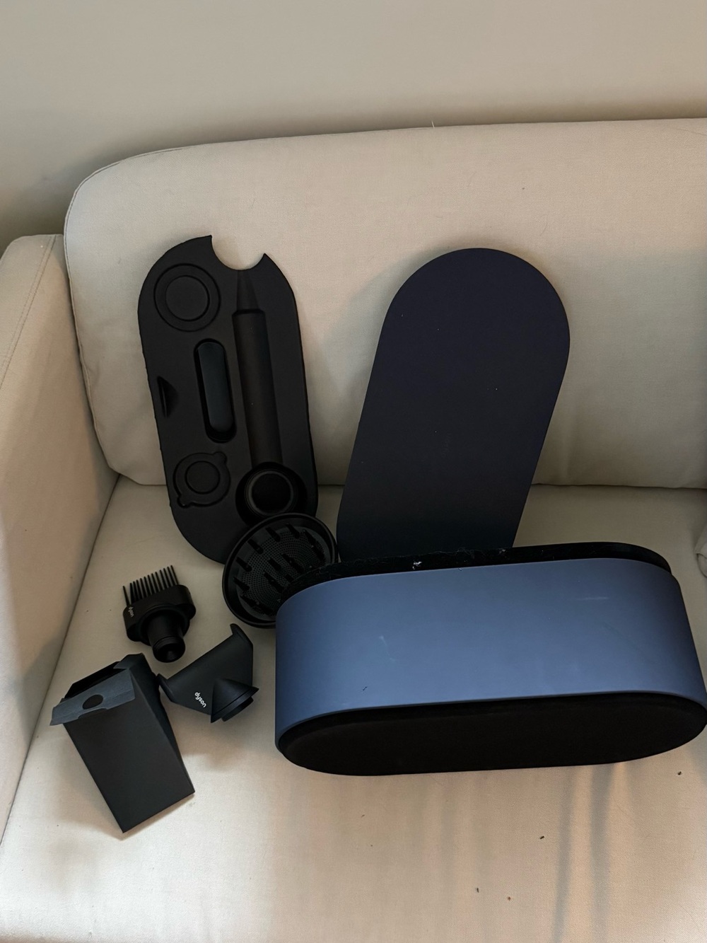 Dyson blow dryer accessories and box only